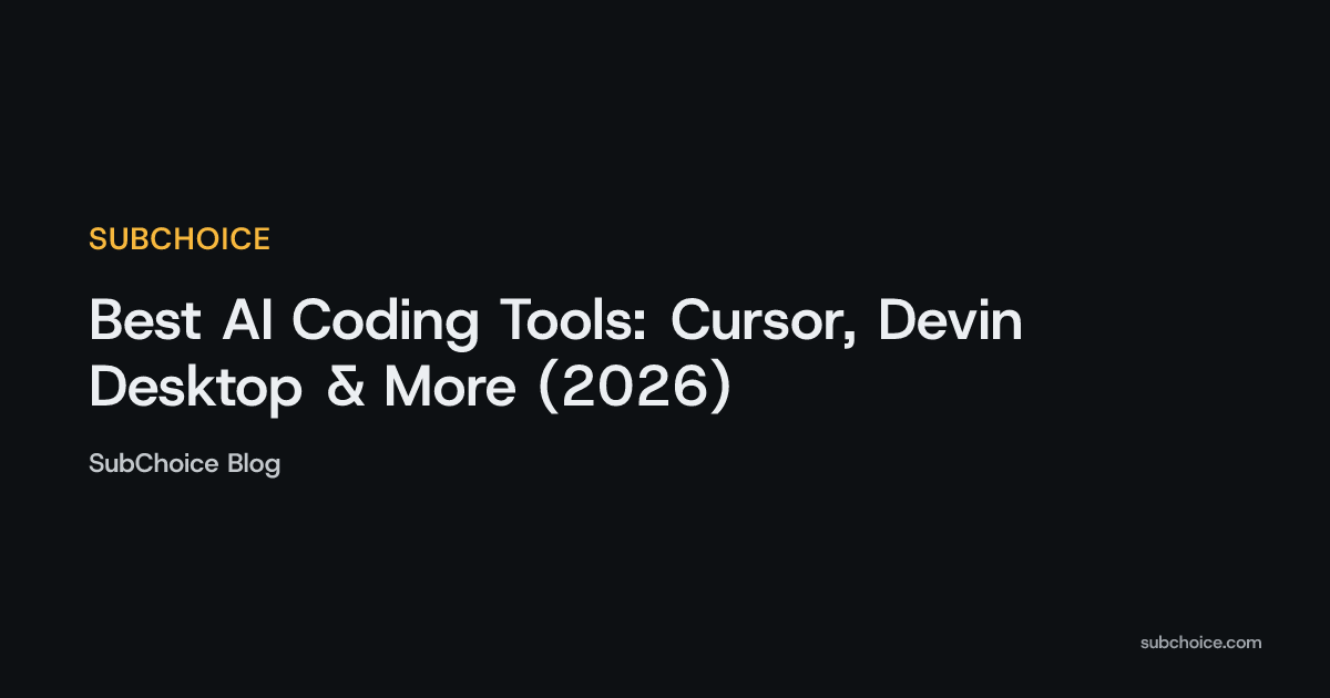 Cover image for Best AI Coding Tools: Cursor, Devin Desktop & More (2026)